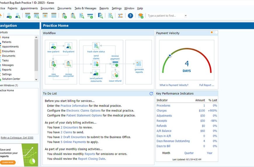 Kareo medical billing software
