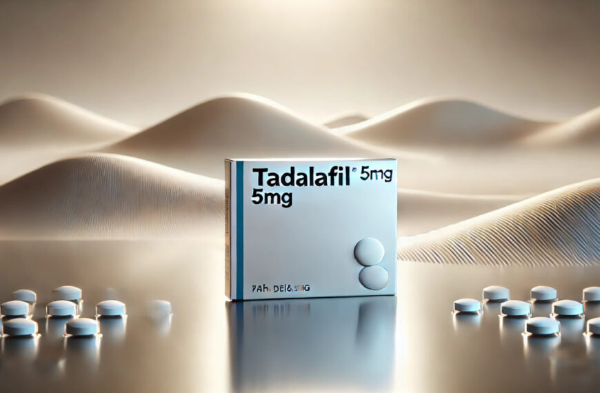 Buy Tadalafil 5mg Tablets Online for Daily Erectile Dysfunction Treatment and Prostate Health with Free Delivery