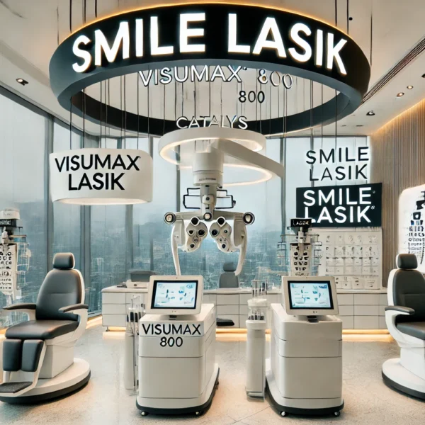 Gentle SMILE LASIK available at SNU Eye Clinic trusted by thousands with minimal incision ZEISS certified surgery